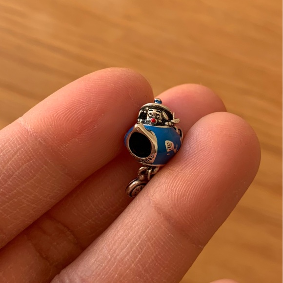 NWOT Disney Alice in Wonderland, Unbirthday Party Teapot Charm Sterling Silver - Picture 9 of 13